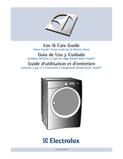 Electrolux EWMGD65IMB - 8.0 cu. Ft. Gas Dryer Use And Care Manual