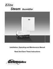Elite Steam humidifier Installation, Operating And Maintenance Manual