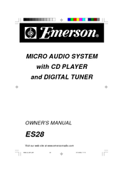 Emerson ES28 Owner's Manual