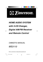 Emerson MS3110 Owner's Manual