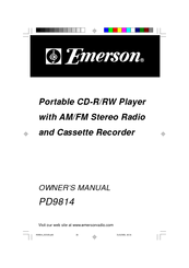 Emerson PD9814 Owner's Manual