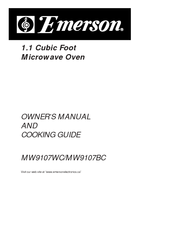 Emerson MW9107BC Owner's Manual And Cooking Manual