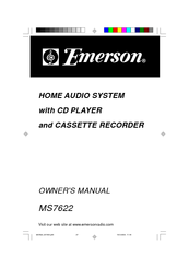 Emerson MS7622 Owner's Manual