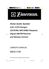 Emerson MS3111M Owner's Manual