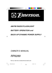 Emerson RP6289 Owner's Manual