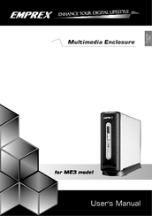Emprex Multimedia Enclosure ME3 User Manual