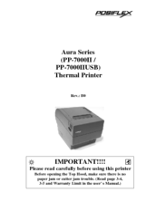 Epson PP-7000II User Manual