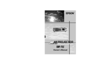 Epson EMP 703 - XGA LCD Projector Owner's Manual