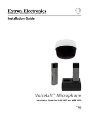 Extron electronics VoiceLift VLM 2000 Installation Manual