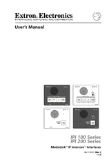 Extron electronics IPI 104 AAP User Manual