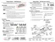 Extron electronics TPX 88 Series Setup Manual