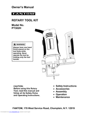 Fantom FANTOM PT302H Owner's Manual