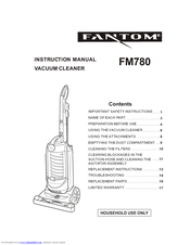 Fantom FANTOM FM780 Instruction Manual