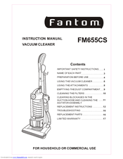 Fantom FM655CS Instruction Manual
