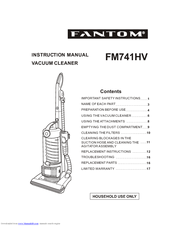 Fantom FM741HV Instruction Manual