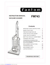 Fantom FM743 Instruction Manual