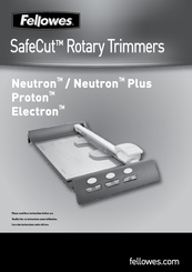 Fellowes SafeCut Proton User Manual