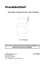 Franklin Chef FIM400 4100 User Manual