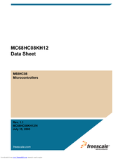 Freescale Semiconductor MC68HC08KH12 Datasheet