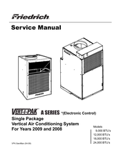 Friedrich Vert-I-Pak VHA09K Service Manual