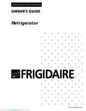 Frigidaire 216770900 Owner's Manual