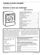 Frigidaire 134566200 Use And Care Manual