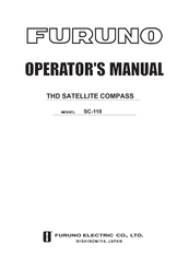 Furuno SC-110 Operator's Manual