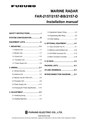 Furuno FAR-2157-D Installation Manual