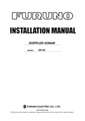 Furuno DS-30 Install Manual