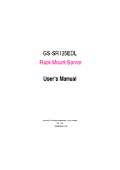 Gigabyte Rack Mount Server GS-SR125EDL User Manual