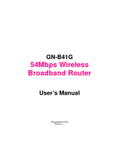 Gigabyte GN-B41G User Manual