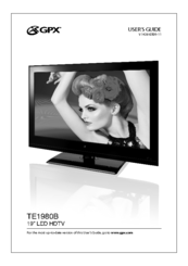 GPX TE1980B User Manual