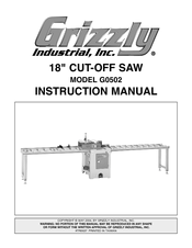 Grizzly G0502 Instruction Manual