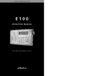 Grundig E100 Operation Manual