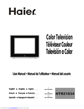 Haier HTR21S34 User Manual