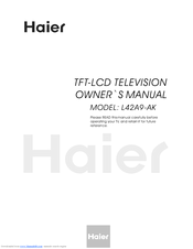 Haier TFT-LCD Owner's Manual