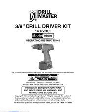 Harbor Freight Tools 95094 Operating Instructions Manual