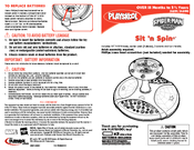 Playskool Sit `n Spin 34891/34890 Instruction Manual