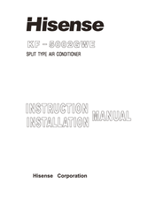 Hisense KF-5002GWE Instruction & Installation Manual