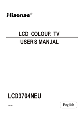 Hisense LCD3704NEU User Manual