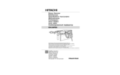 Hitachi DH 24PD3 Handling Instructions Manual
