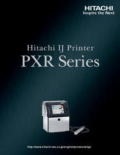 Hitachi PXR Series Brochure & Specs
