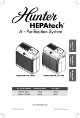 Hunter HEPAtech 30067A User Manual