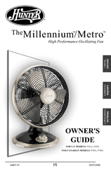 Hunter Millennium/Metro 9701x Owner's Manual