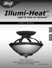 Hunter Illumi-Heat Installation Instructions Manual