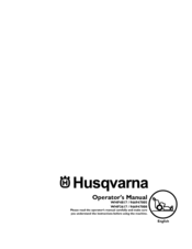Husqvarna 966947008 Operator's Manual