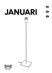 Ikea JANUARI AA-278407-2 Assembly Instructions Manual