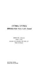 Intel CV700A Manual