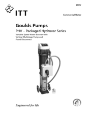 ITT BPHV User Manual