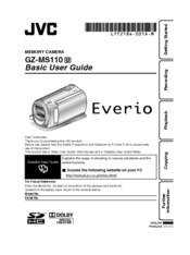 JVC Everio LYT2184-001A-M User Manual
